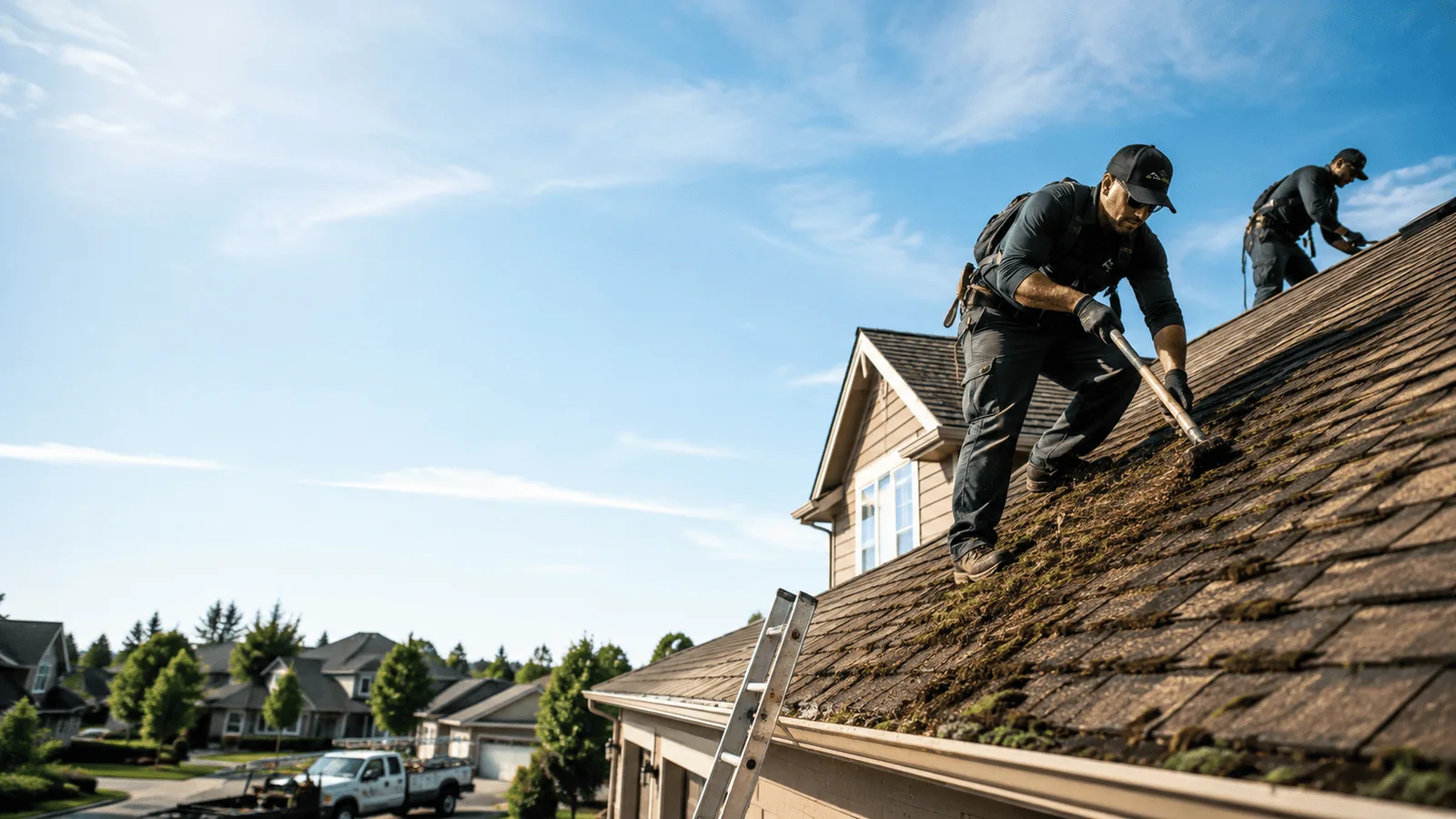 Roof Moss Removal in Hayward, CA near me